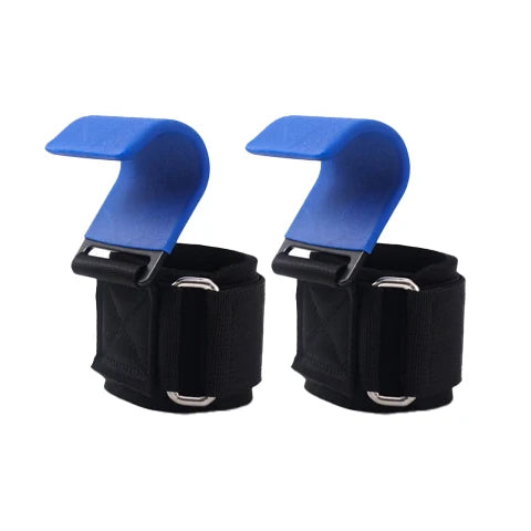 PowerGrip Weight Lifting Hooks with Wrist Wraps - Flexify Gear