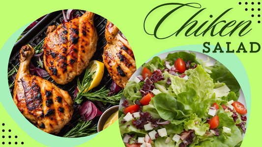 Power Plate: Grilled Chicken & Fresh Greens for the Ultimate Post-Workout Boost!