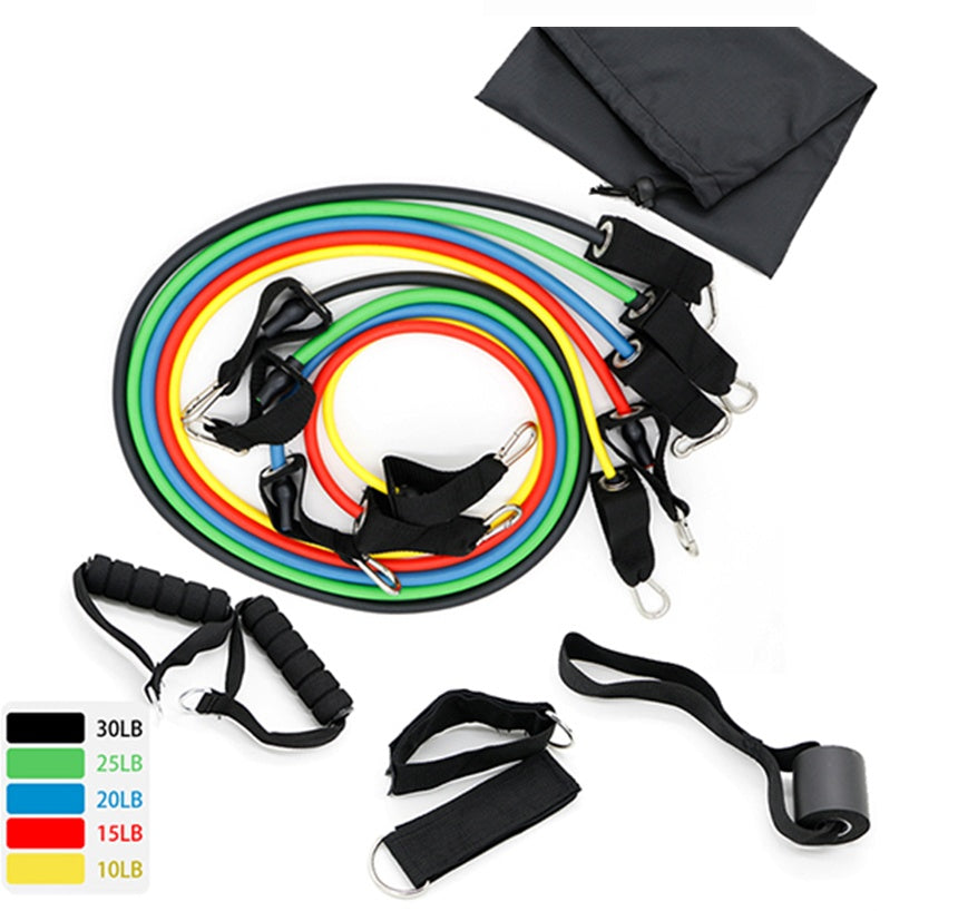 Latex Resistance Bands for Yoga & Fitness Workouts - Flexify Gear