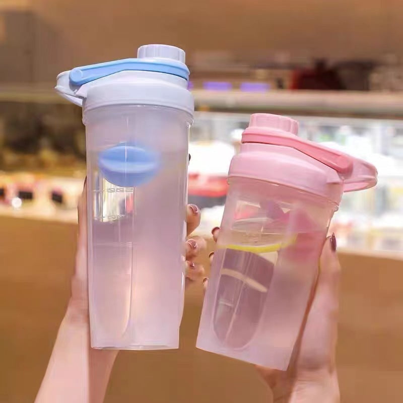 Protein Shaker Bottle with Scale