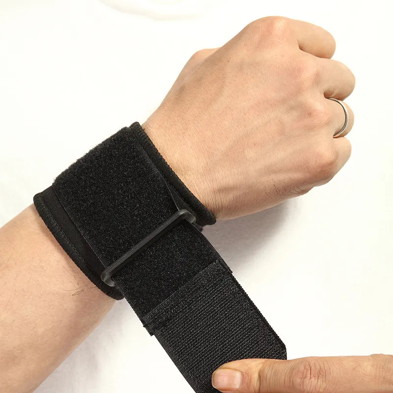 Ultimate Adjustable Wrist Support: Gym-Ready Safety Wrap - Flexify Gear