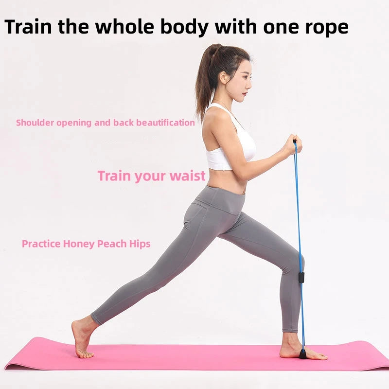 Resistance Bands with Foam Handles for Yoga Fitness, Gym Training and Exercise - Flexify Gear