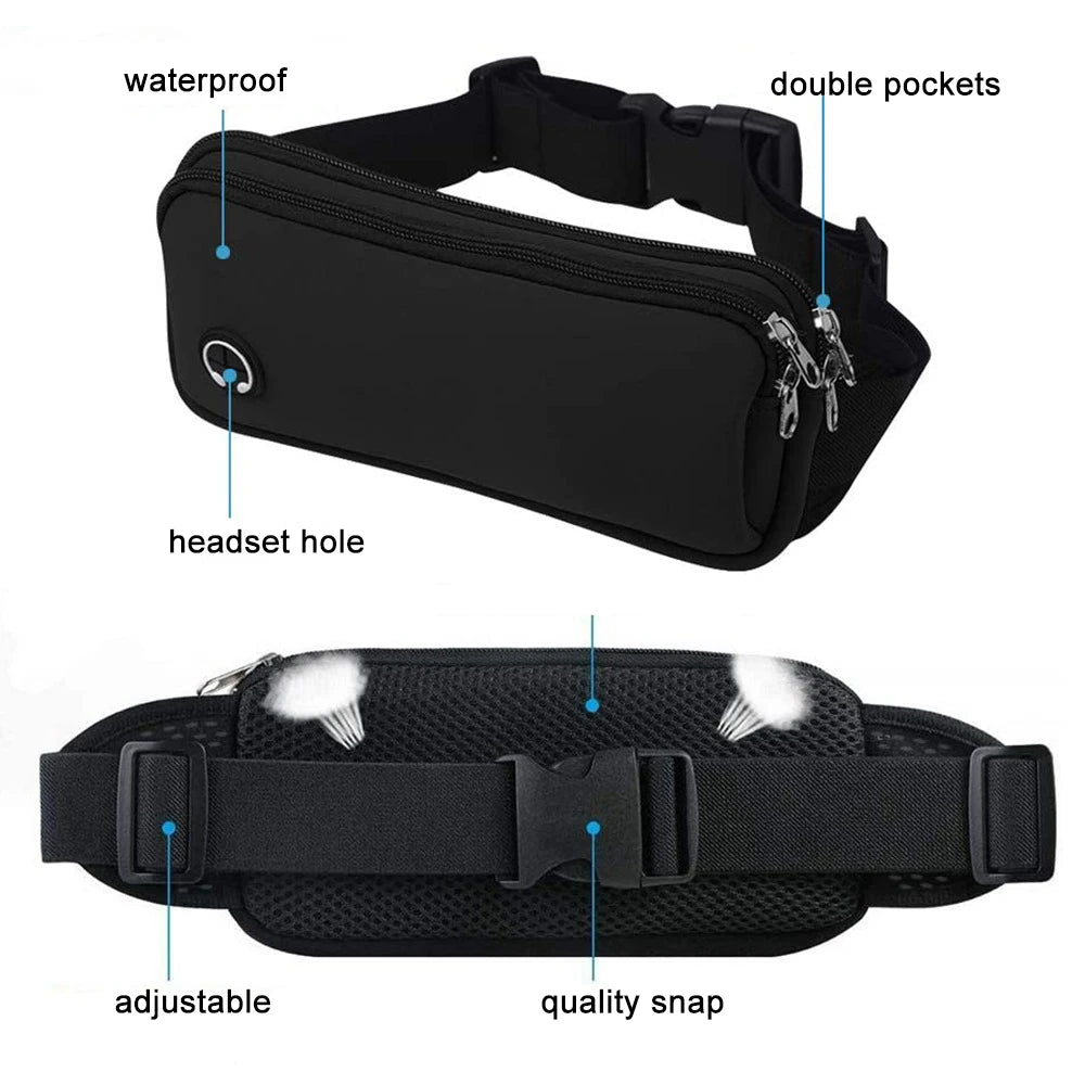 All-Terrain Unisex Running Belt: Ultimate Sports & Fitness Fanny Pack - Flexify Gear