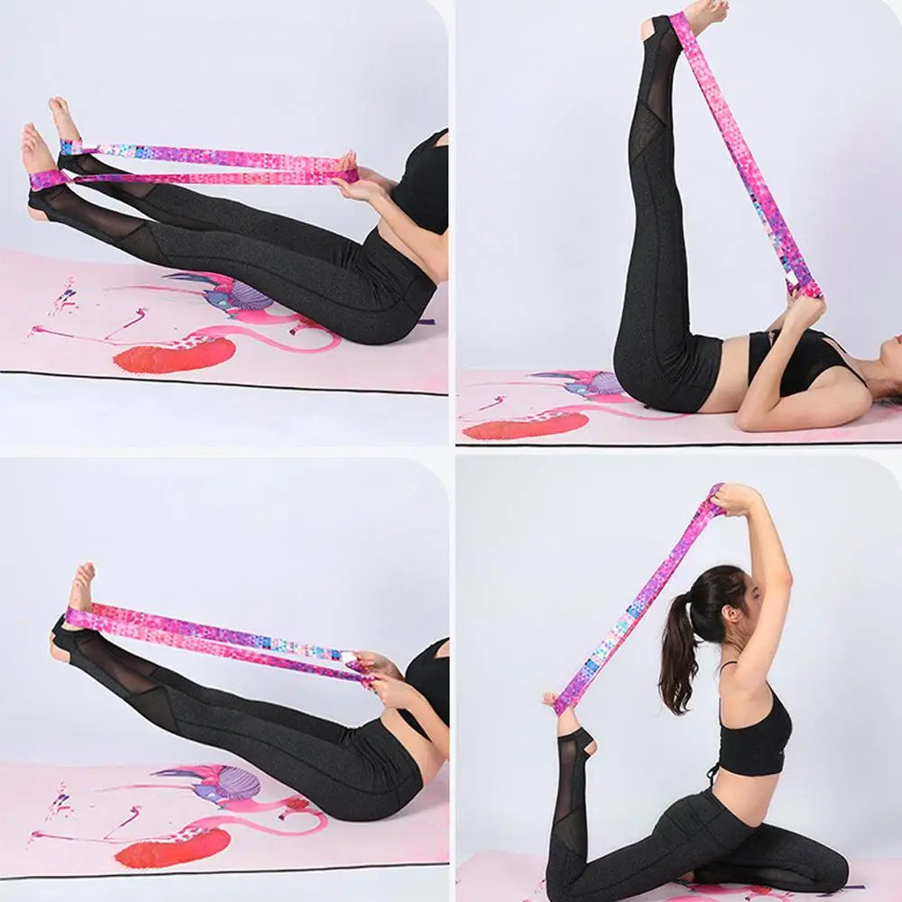 Multicolor Fitness Yoga Mat Strap - Stretch Carry Sling for Sports and Exercise - Flexify Gear