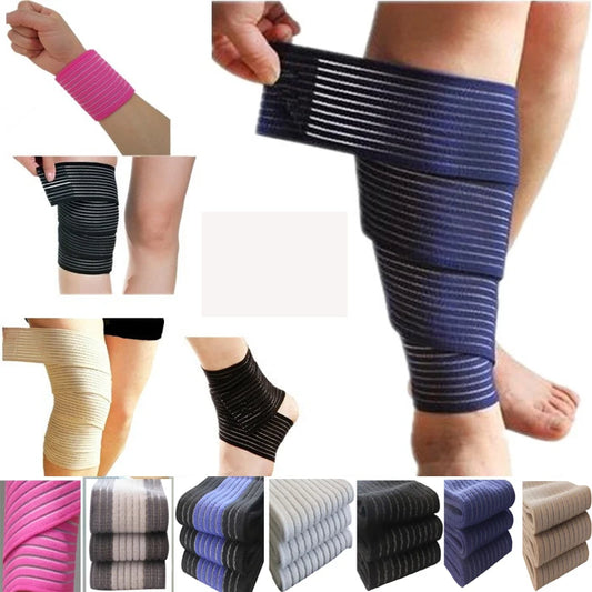 Versatile Elastic Compression Support Wrap for Maximum Comfort - Flexify Gear