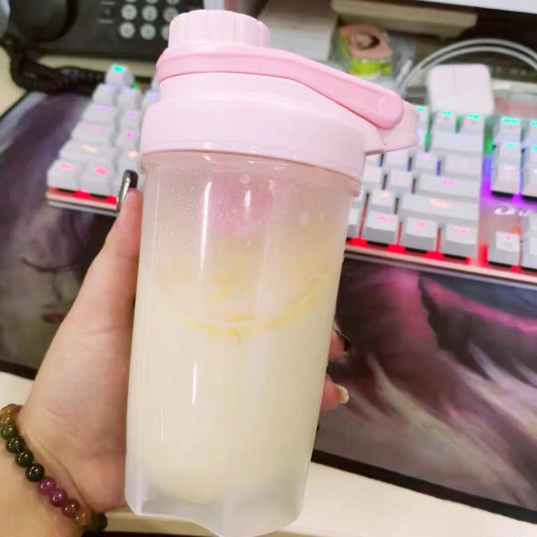 Protein Shaker Bottle with Scale