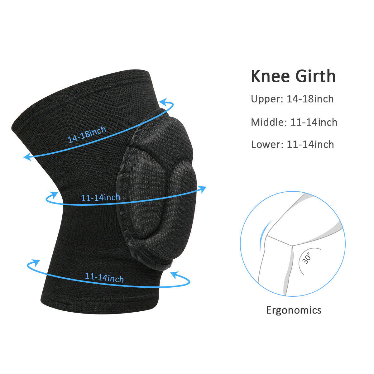 Elite Sport Shield: Dual Professional Knee Pads for Peak Performance and Protection