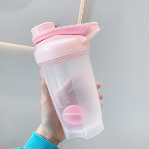 Protein Shaker Bottle with Scale